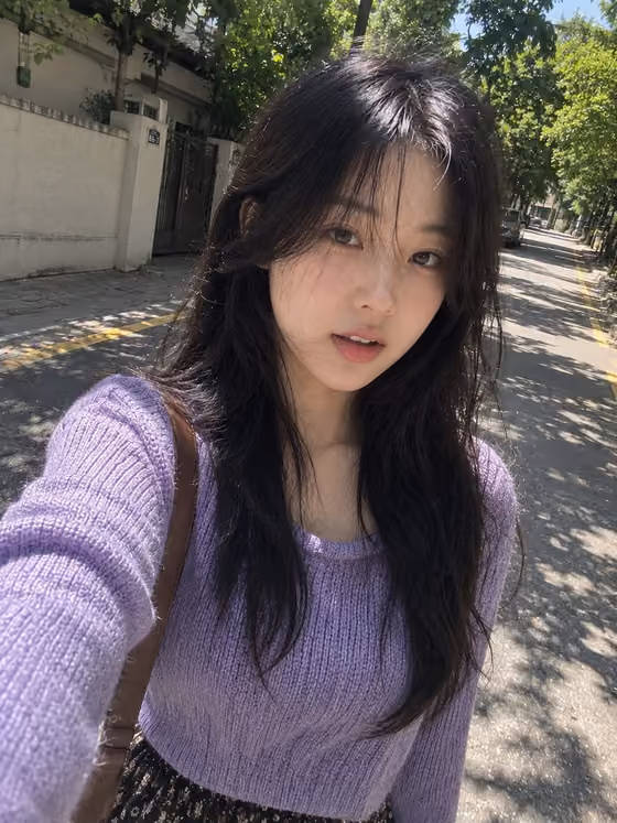 Natural Selfie Moment