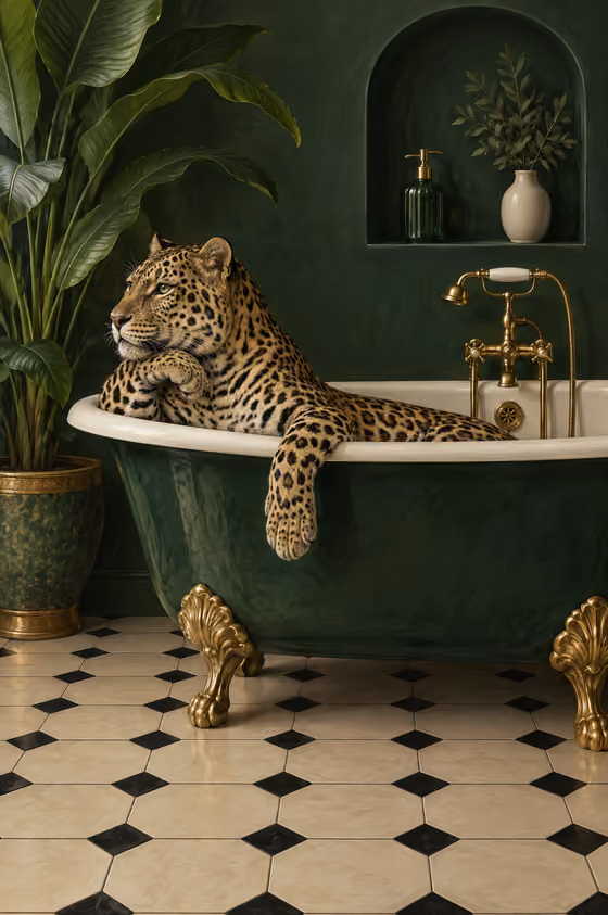 Clawfoot Tub Painting