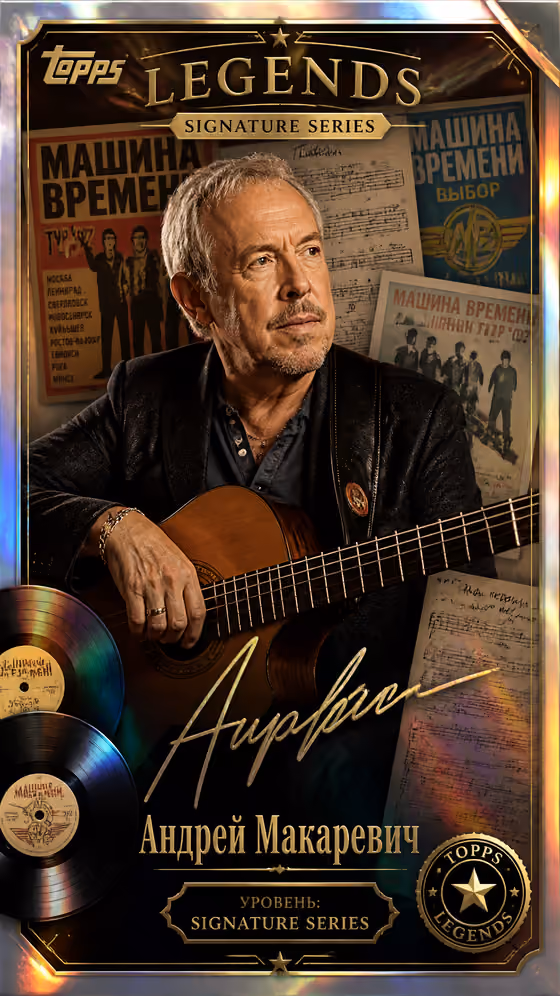 Rock Legend Trading Card
