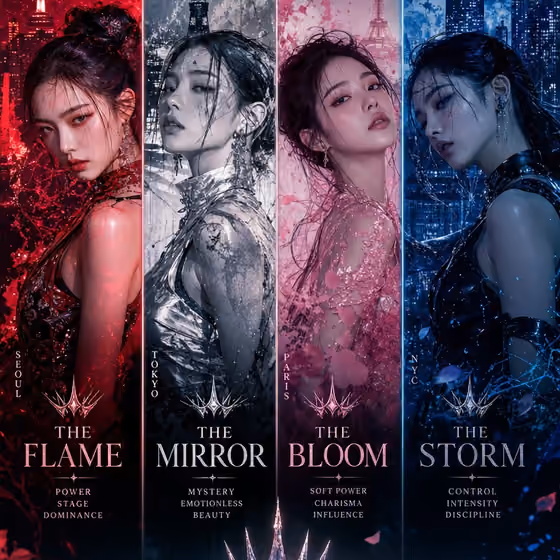 K-Pop Comeback Concept