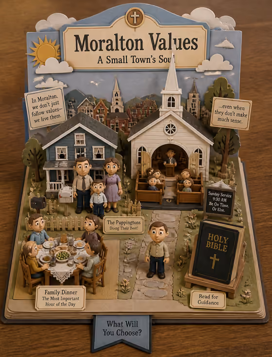Moralton Papercraft Diorama
