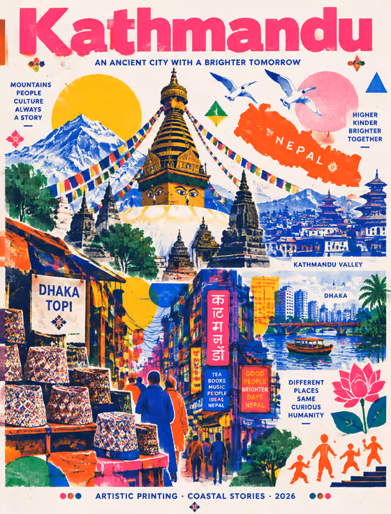 Risograph City Poster