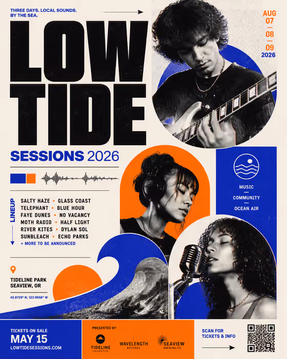 Indie Festival Riso Poster