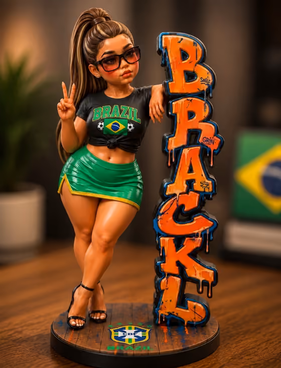 Vinyl Graffiti Figurine