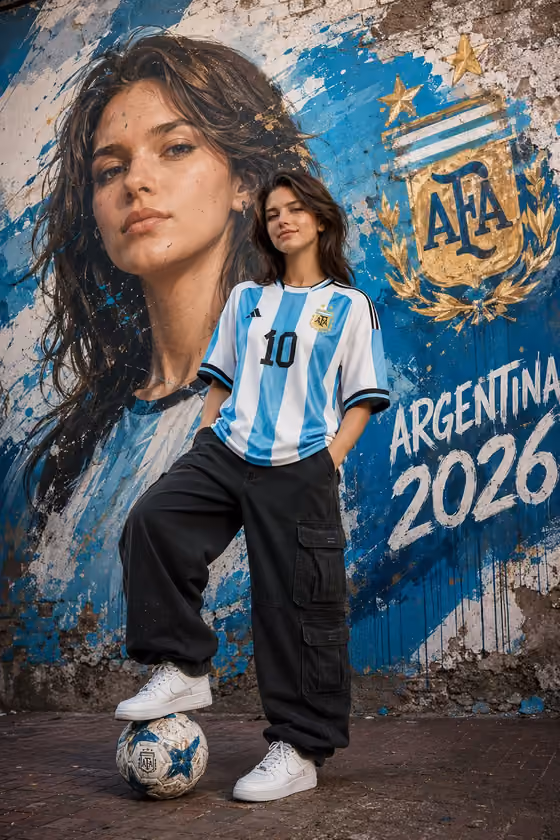 Football Star Mural