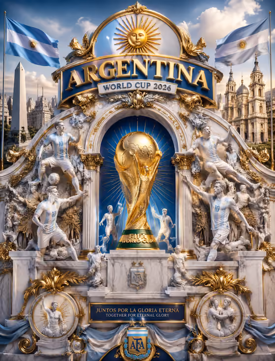 World Cup Baroque Poster