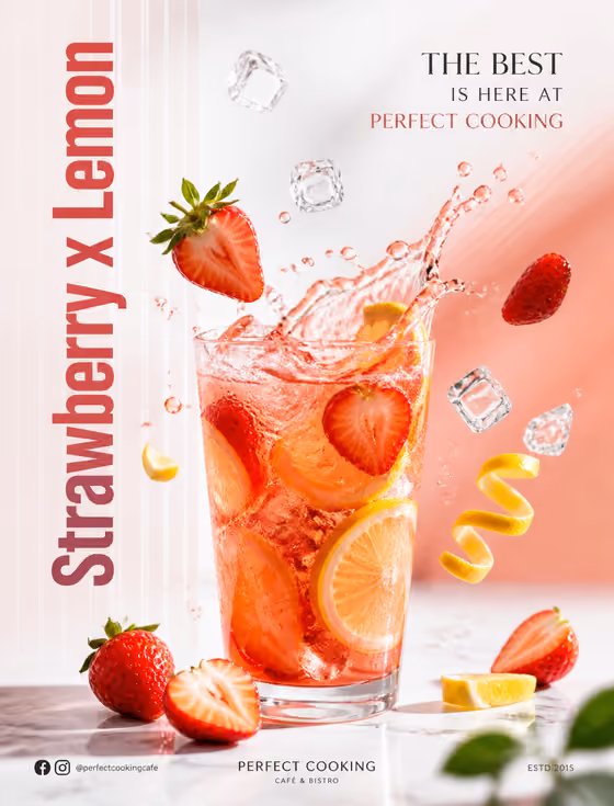 Luxury Beverage Poster