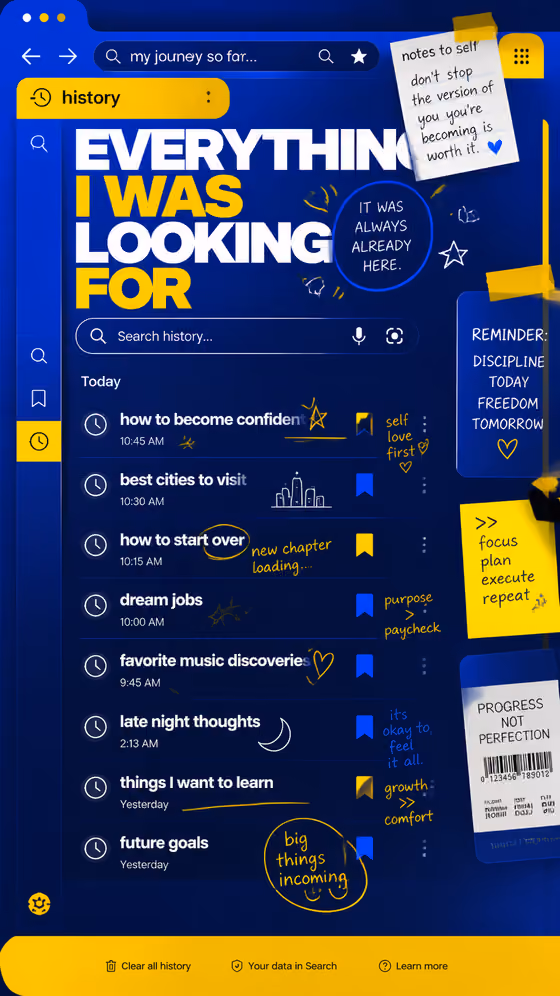 Search History Poster