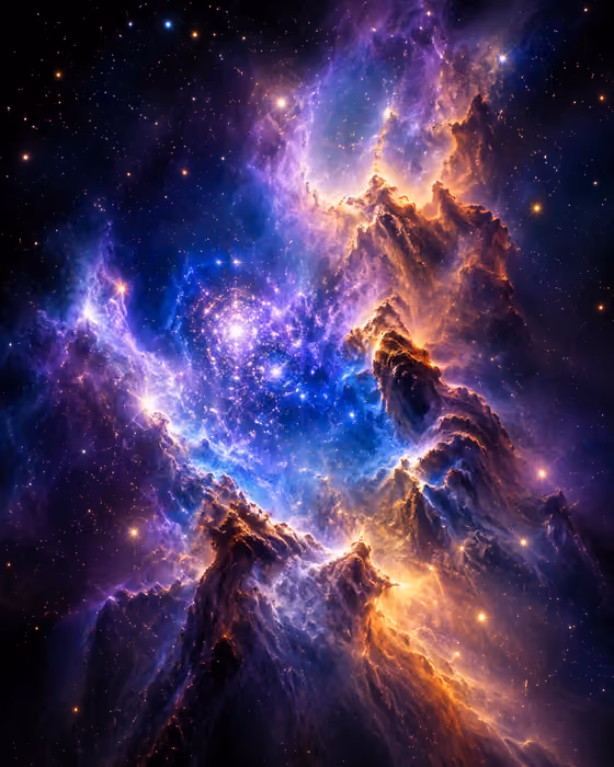 Cosmic Nebula Vista