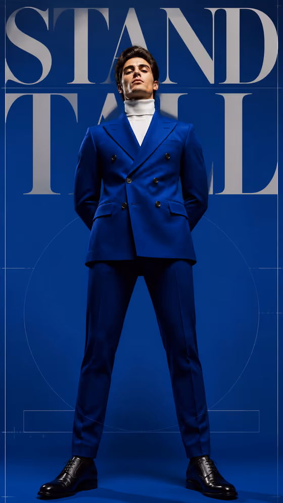 Luxury Men's Editorial Poster