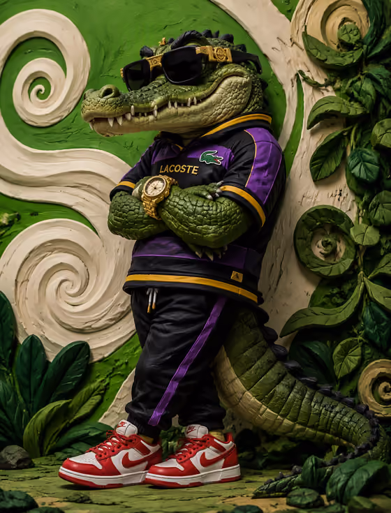 Streetwear Croc Star