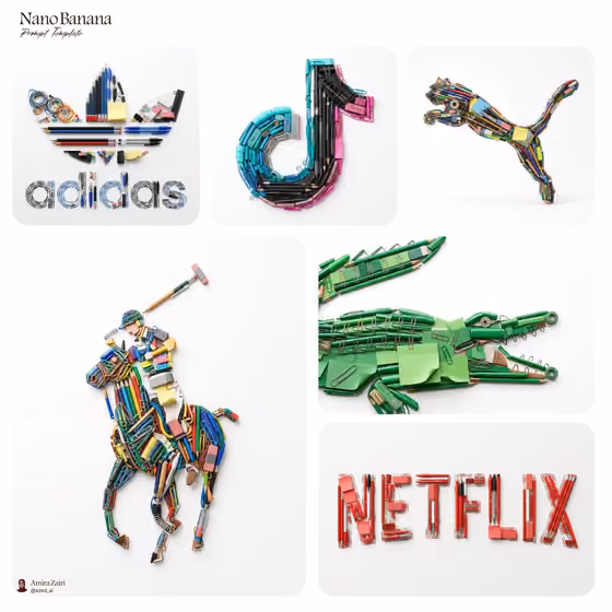 Stationery Logo Sculpture