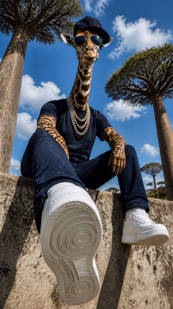 Giraffe Streetwear Editorial