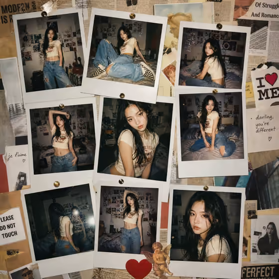 Polaroid Fashion Diary
