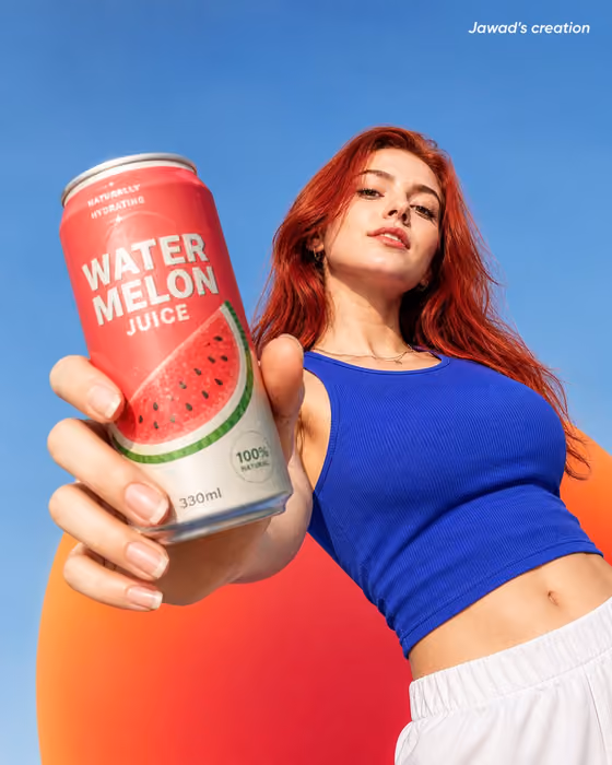 Watermelon Juice Ad