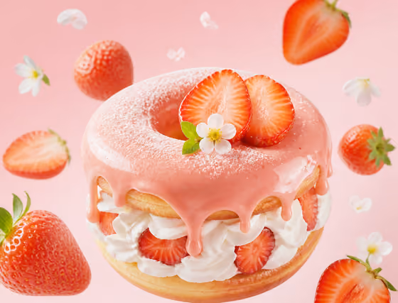 Fruit Glaze Donut