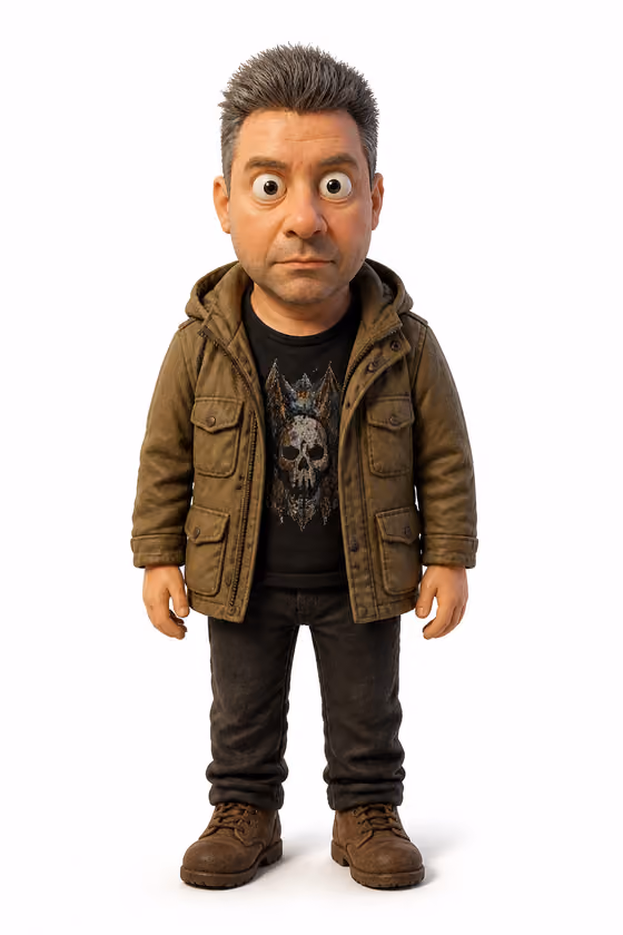 Stop-Motion Puppet Portrait