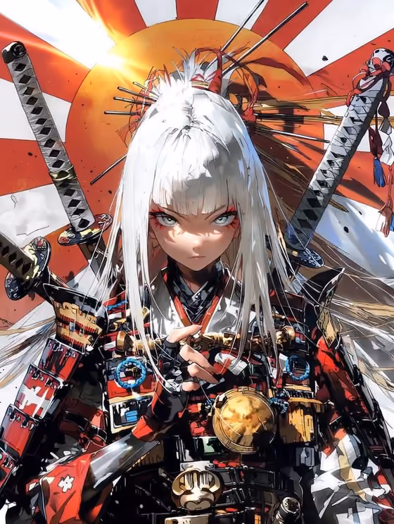 Samurai Warrior Poster