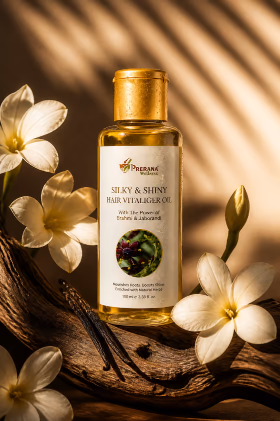 Cinematic Haircare Oil Hero