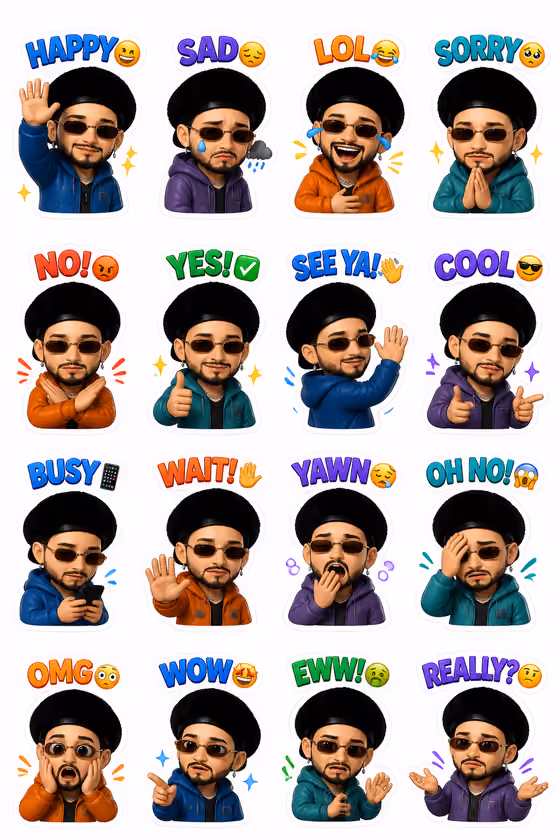 Chibi Sticker Pack