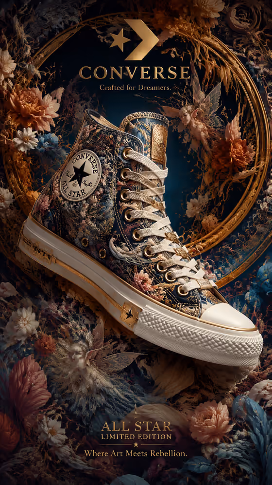 Hypermaximalist Sneaker Ad