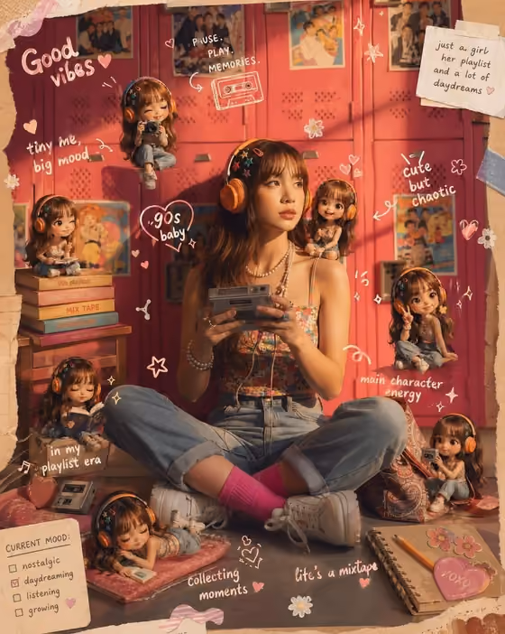 Cozy Scrapbook Alter-Egos