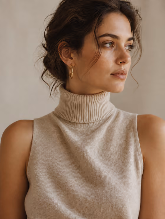 Knitted Editorial Portrait