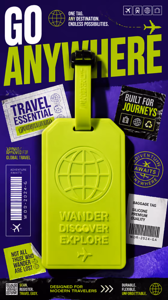 Travel Accessory Poster