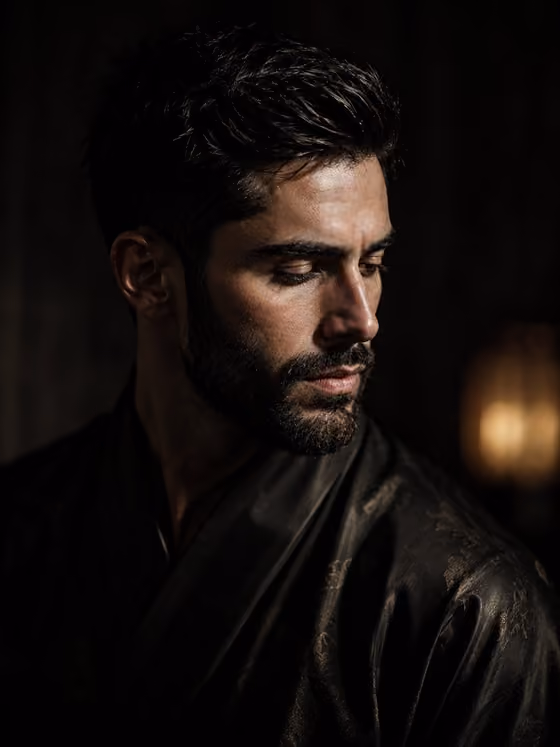 Chiaroscuro Portrait