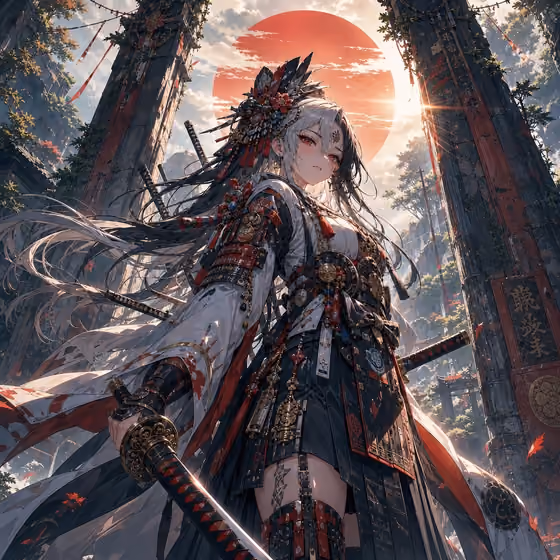 Samurai Warrior Poster