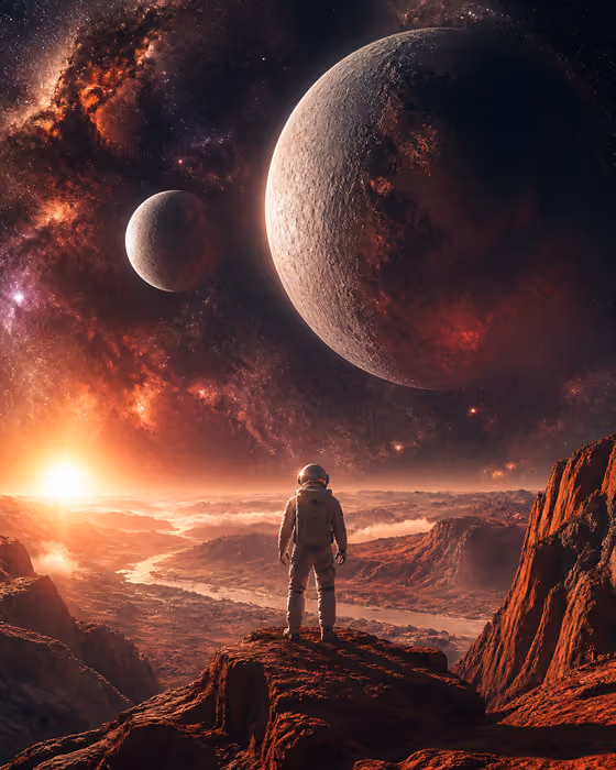 Epic Cinematic Astronaut