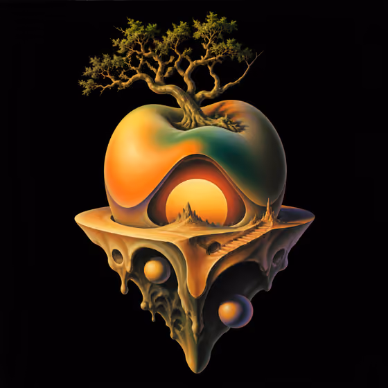 Surreal Floating Object
