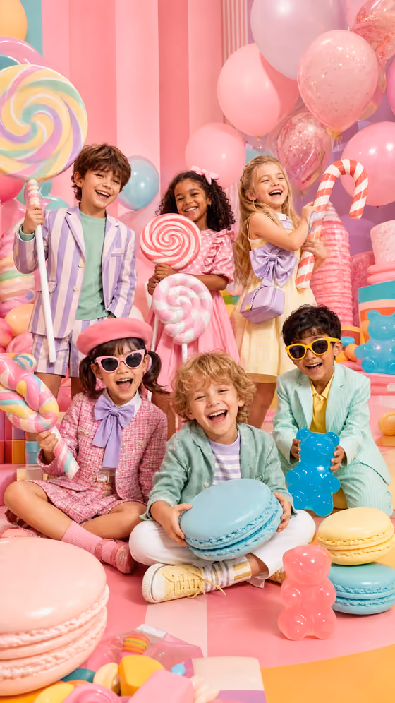 Candy Campaign Photoshoot