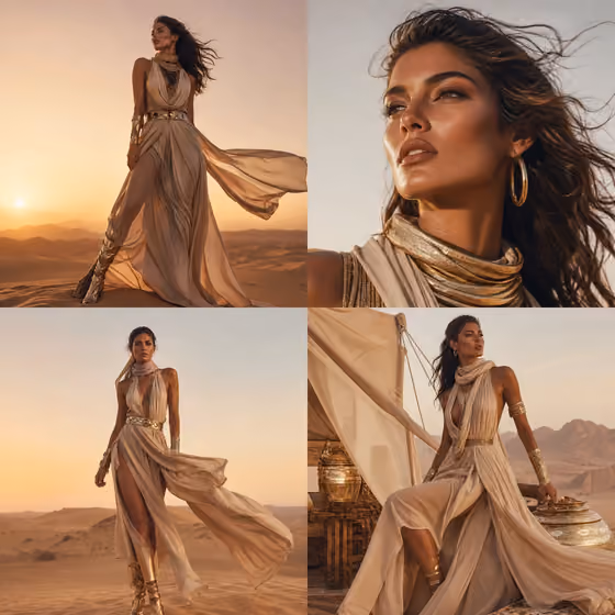 Desert Couture Editorial