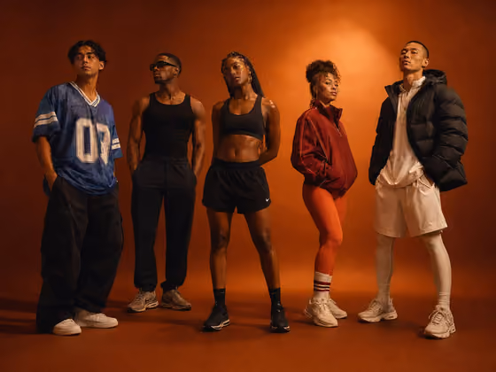 Athletic Squad Portrait