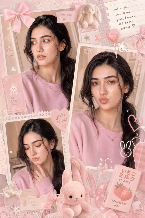 Kawaii Scrapbook Collage