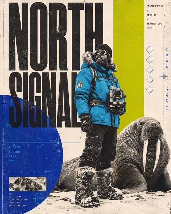 Editorial Collage Poster