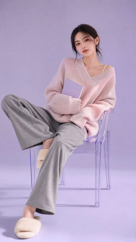 Pastel Lookbook Portrait