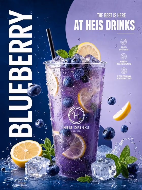 Beverage Ad Poster