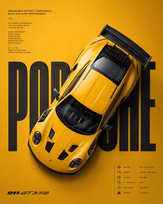 Luxury Auto Poster