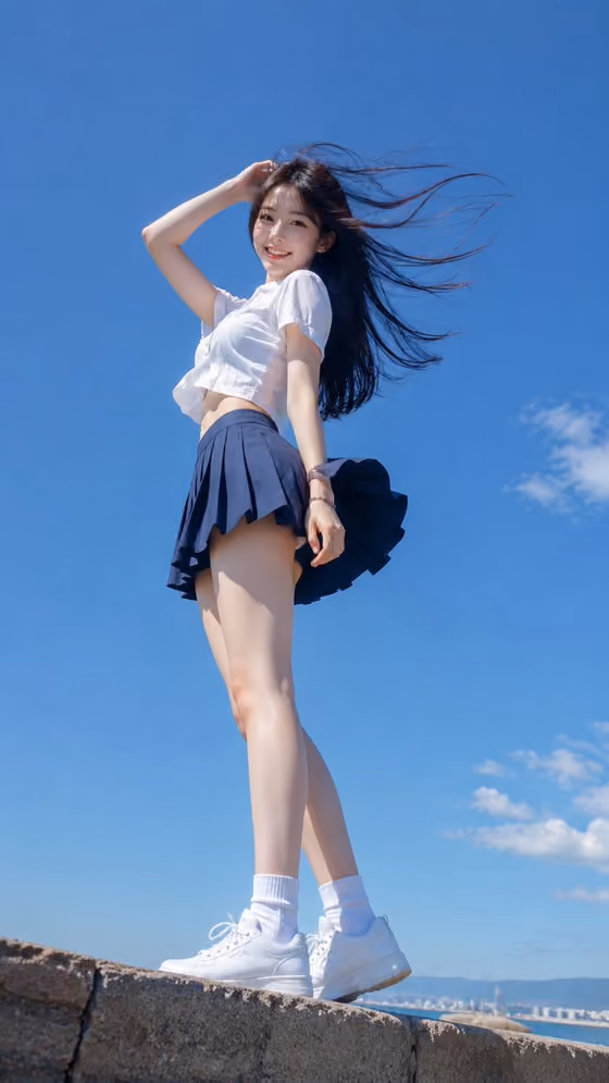Summer Wind Portrait