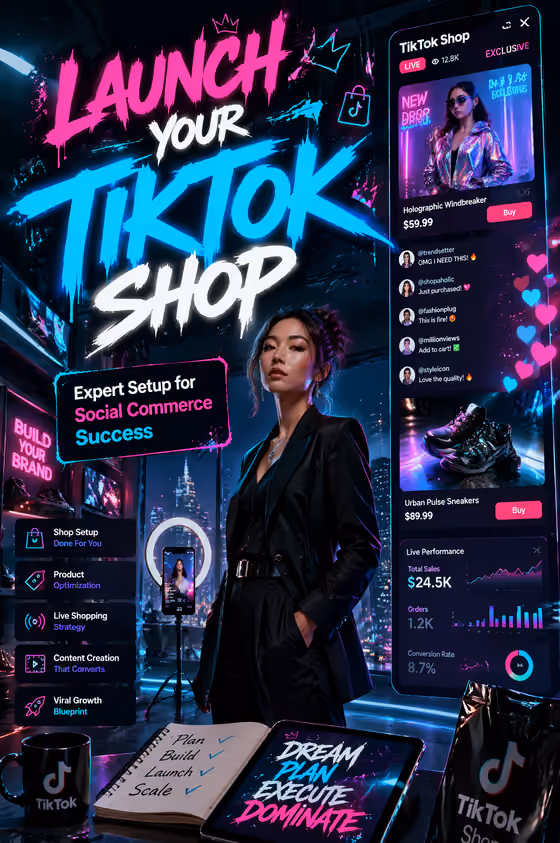 TikTok Shop Launch Ad