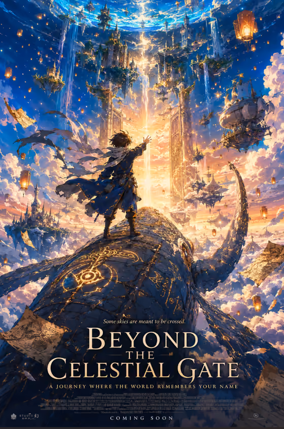 Anime Fantasy Poster