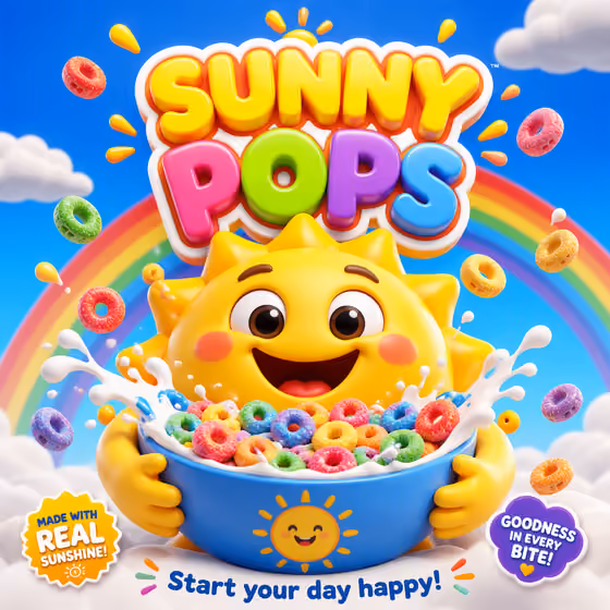 Joyful Cereal Poster