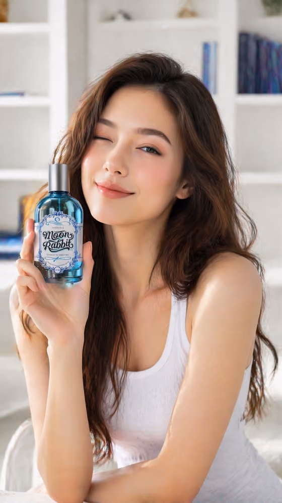 Perfume Campaign Portrait