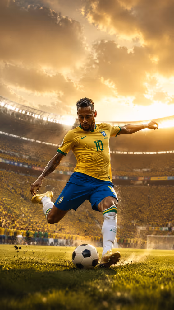 Brazil Match Poster