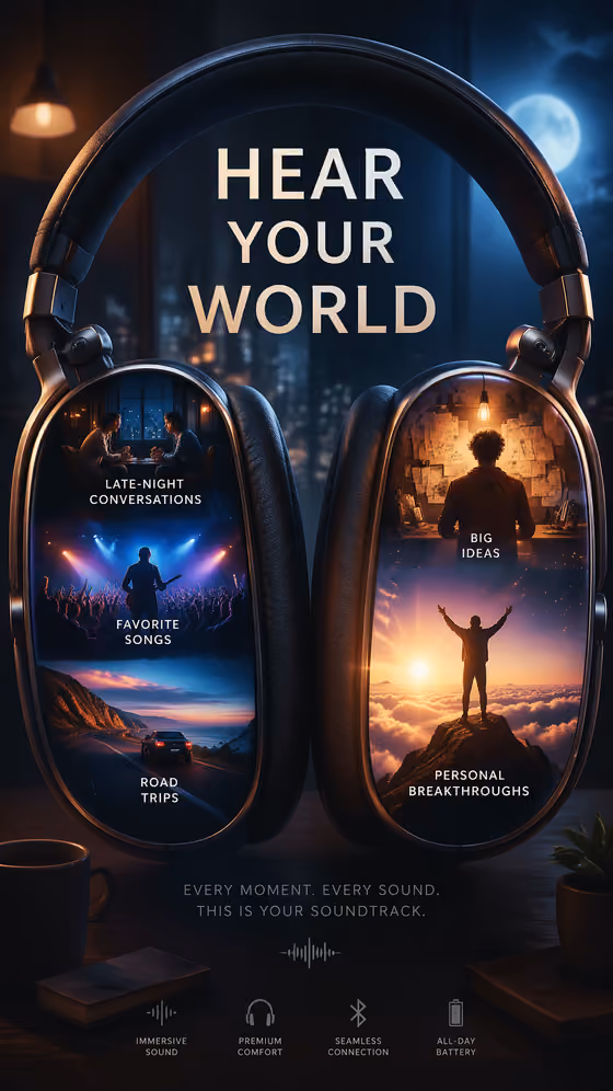 Hear Your World Poster
