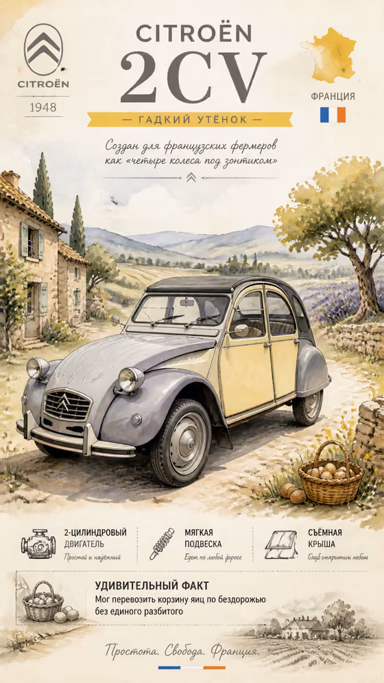 Vintage Auto Ad Poster