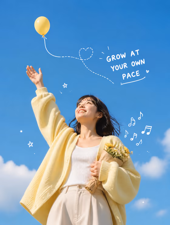 Balloon Release Portrait