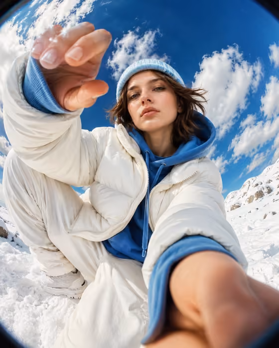 Fisheye Streetwear Portrait